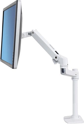 LXデスクマウントアーム長身ポール ホワイト