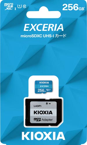microSDXCメモリーカード 256GB