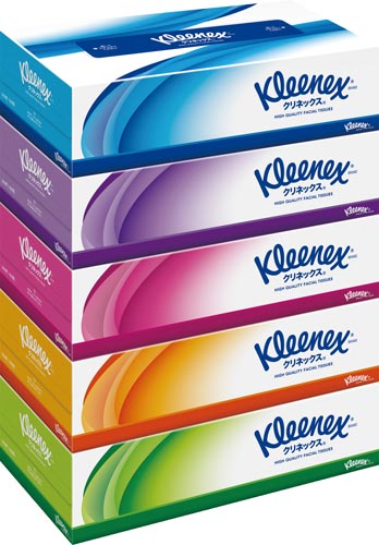 クリネックスティシュー 1梱(60箱) 1−4梱