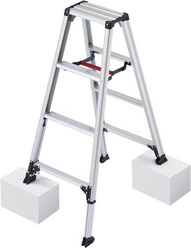 脚部伸縮式専用脚立 脚軽伸縮タイプ 4段