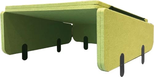 フェルメノンスローピングルーフ薄緑