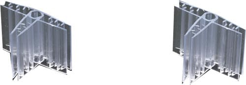 飛沫防止パネル用 T字型固定パーツ2個組