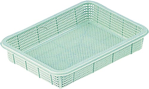 プラ角型バスケット 浅型 中