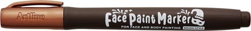 フェイスペイントマーカー 筆 ブロンズ