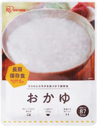 5年保存 防災用おかゆ 1人前×36