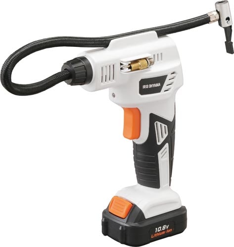 充電式エアコンプレッサ 10.8V ホワイト