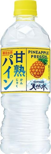 甘熟パイン&サントリー天然水 540ml 24本