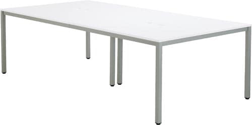 OAミーティングテーブルW2400 ホワイト