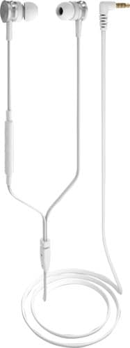 ステレオイヤホン&ハンズフリー白 抗菌