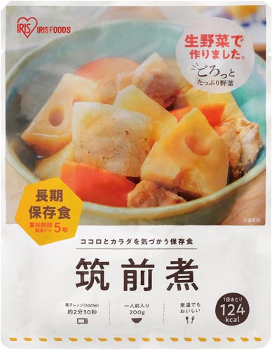 5年保存 防災用筑前煮 1人前×36