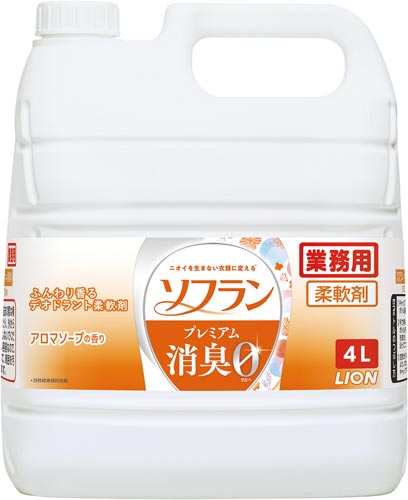 ソフランP消臭 アロマソープ 詰替4L×3