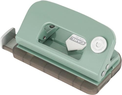 2穴 デコレ・パンチ ライトグリーン