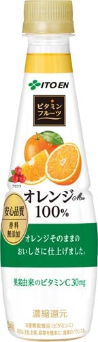 ビタミンフルーツオレンジMix 340ml 24本