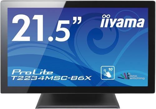 21.5型ワイドタッチディスプレイ ブラック