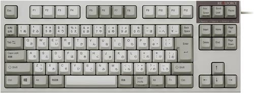 REALFORCE TKLS91配列+静音 白