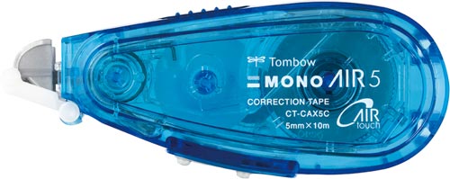 修正テープモノエアー詰替本体 5mm ブルー 5個