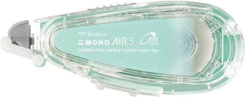 修正テープモノエアー詰替本体 5mm ミント 5個