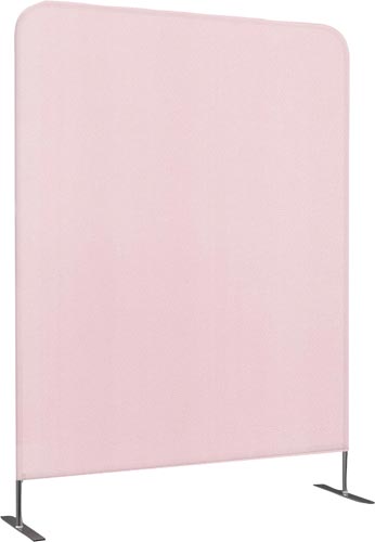 クロススクリーンパーテーション1200ピンク