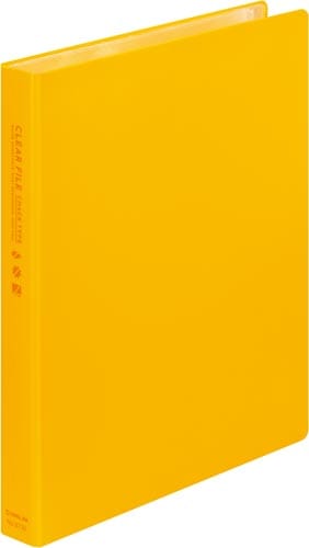 クリア−ファイル チャックタイプ A5 12P 黄