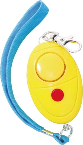 防犯ブザーレモンタイプ(単4電池付)