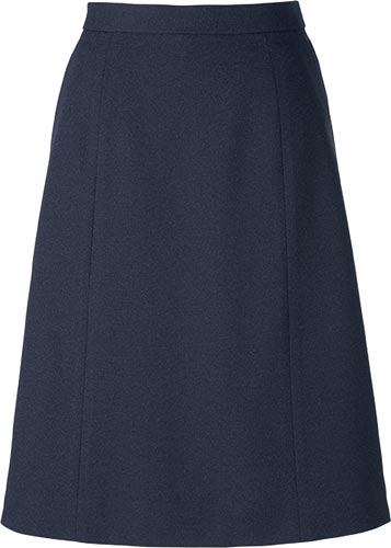 Aラインスカート AS2328 ネイビー 21号