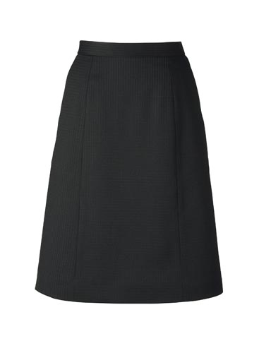 Aラインスカート AS2333 ブラック 13号