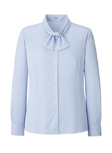 長袖ブラウス RB4172 ブルー 19号