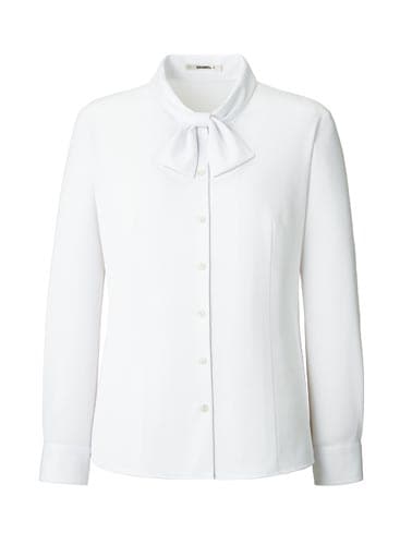 長袖ブラウス RB4172 ホワイト 13号