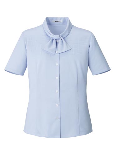 半袖ブラウス RB4566 ブルー 9号