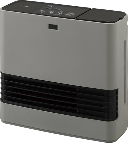 大風量加湿セラミックファンヒーター グレー