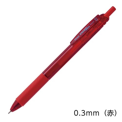エナージェルエス 0.3mm 赤