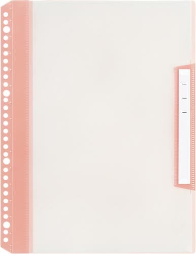 リフィール式クリアーFA4S 横入れ6ポケ ピンク