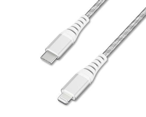 高耐久CーLightning 2m シルバー