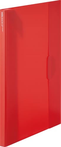 ホルサック クリヤーホルダー12枚収納 A4縦 赤