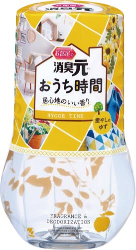 バラ)お部屋の消臭元おうち時間癒やしのゆず400m