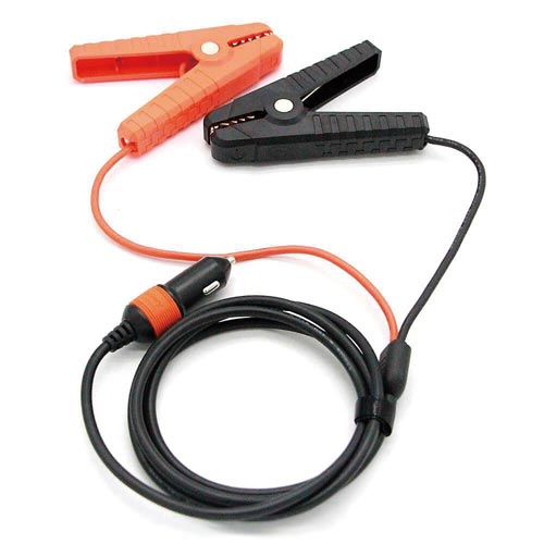 12V自動車用バッテリー充電ケーブル