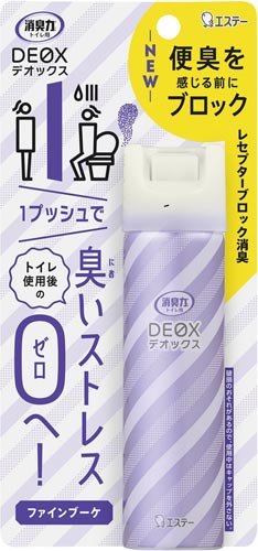 消臭力DEOXトイレ用スプレーファインブーケ×4