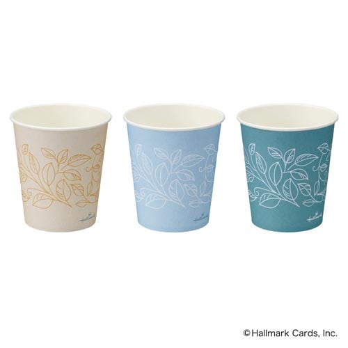 FSC紙コップ ボタニカル7オンス100個入×25