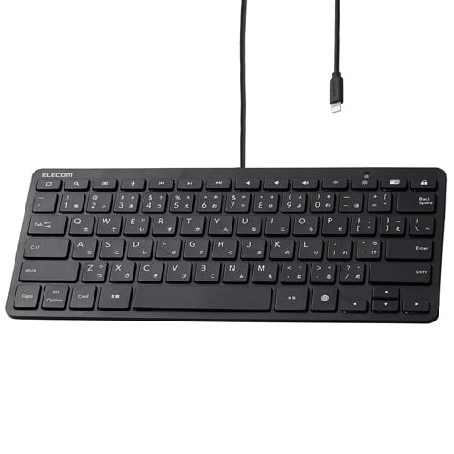 Lightningキーボード 有線 ブラック