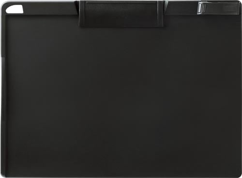 抗菌 クリップボード A4ヨコ ブラック