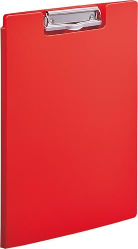 ALCLEA 抗菌クリップファイル A4 レッド