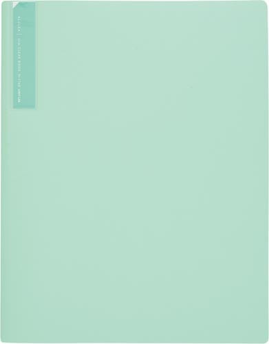 抗菌スリムクリヤーブック 10P ライトグリーン