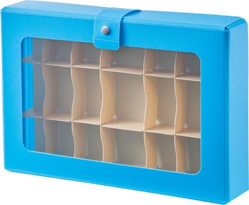 CUBE FIZZ  コレクションケース ブルー