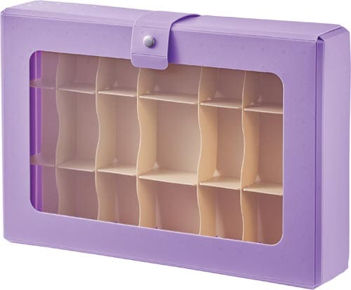 CUBE FIZZ  コレクションケース パープル