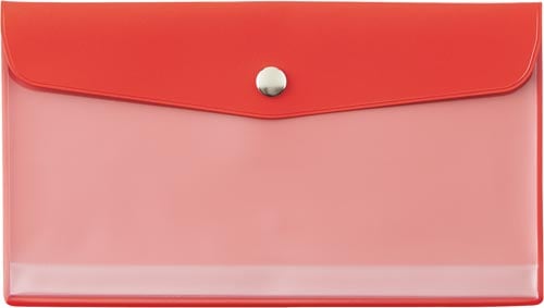 抗菌 エンベロープケース ペン・マスク レッド