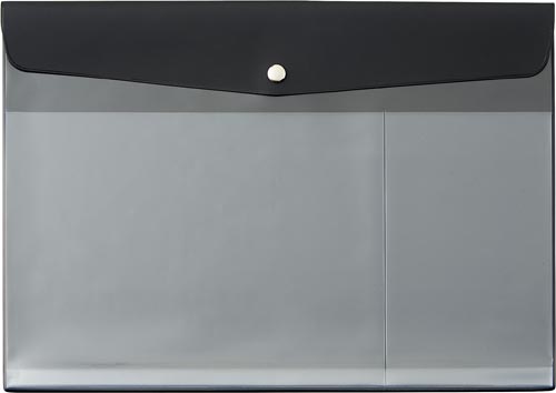 抗菌 エンベロープケース A4 ブラック