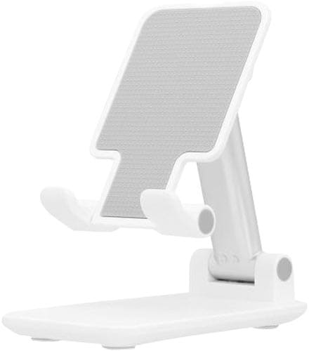 高さ調整ができる折り畳みスマホスタンド WH
