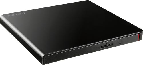 ポータブルDVD再生/書込みソフト付ブラック