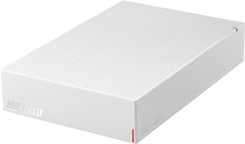 USB3.2対応外付けHDDホワイト 1TB
