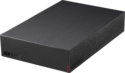 USB3.2対応外付けHDDブラック 8TB